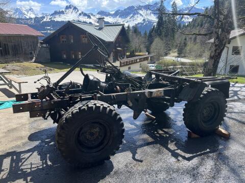 Unimog 411 Fahrgestell