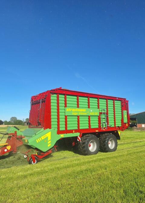 Strautmann Giga Vitesse 4001 DO, Bj. 23, Ladewagen, Silierwagen
