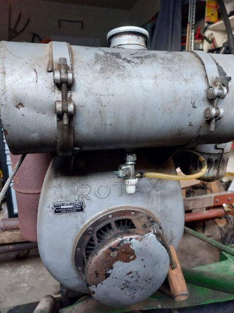Rotax Motormäher-Motor, top! Rotax
