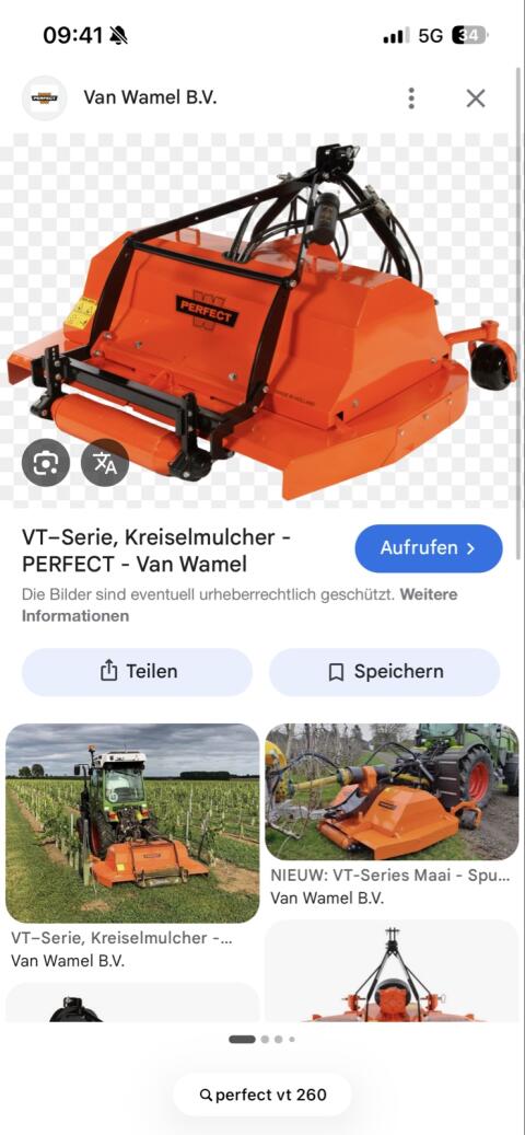 Suche Perfect VT 260 Sichelmulcher