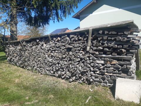 Brennholz, Hartholz, trocken