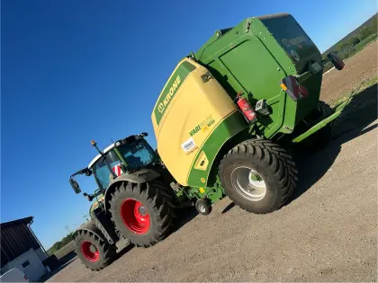 Lohnpressen Krone Varipack 190