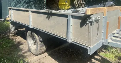 Einachs-Anhänger, 3,5 t, Aluminium, sehr guter Zustand