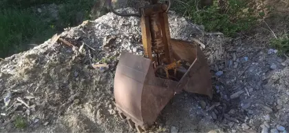 Bagger Anhängebagger