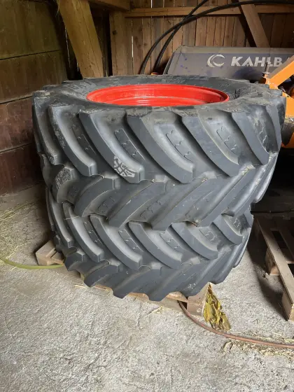 Kompletträder Claas R30/R20, Schneeketten