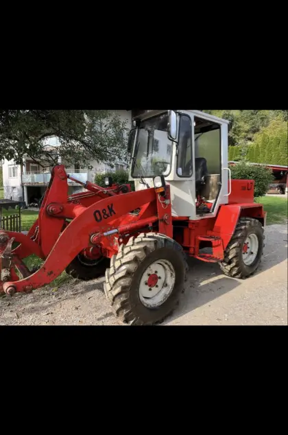 Hoflader O&K Radlader