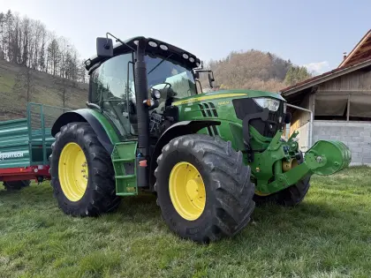 John Deere 6125R, Vollausstattung außer Isobus, John Deere 6125R