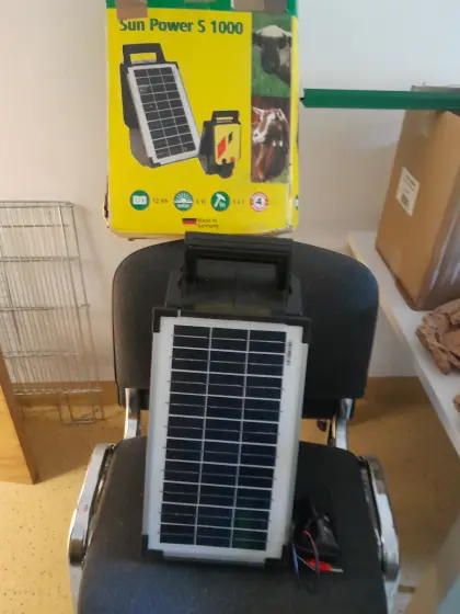 Solar-Weidezaungerät Sun Power S 1000