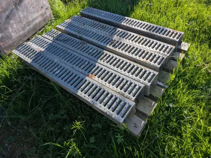 ACO SELF Entwässerungsrinnen, 6 Stk.