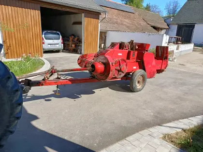 Strohpresse