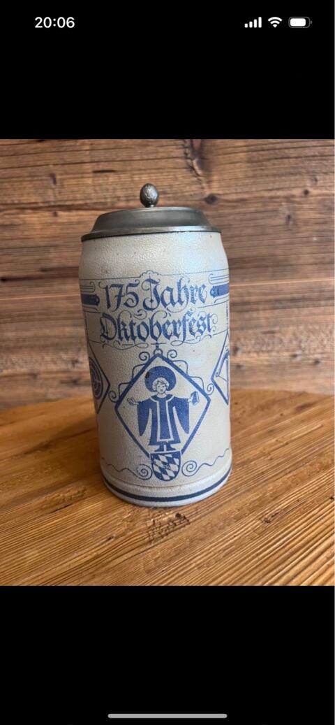 175 Jahre Oktoberfest Jubiläums-Festkrug Bierkrug