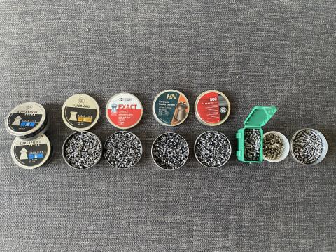 4,5 mm Munitionsset
