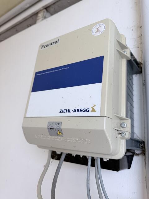 Ziehl-Abegg Fcontrol Frequenzumformer, Lüftersteuerung FSET6M