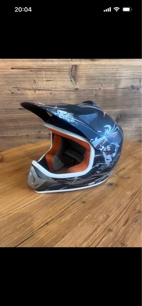 Kinder-Motocross-Helm