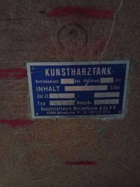 PVC-Tank 7.500 l von Kunststoffwerk Weichselbaum & Co. K.G.