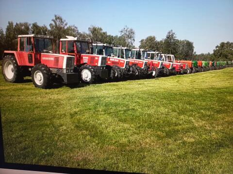 Druckluftanlage Steyr 8070 A.