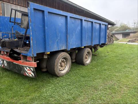 Rückewagen Mulde Holzwagen