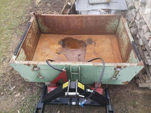 Brantner Kippmulde 1 x 1,5 m hydr.