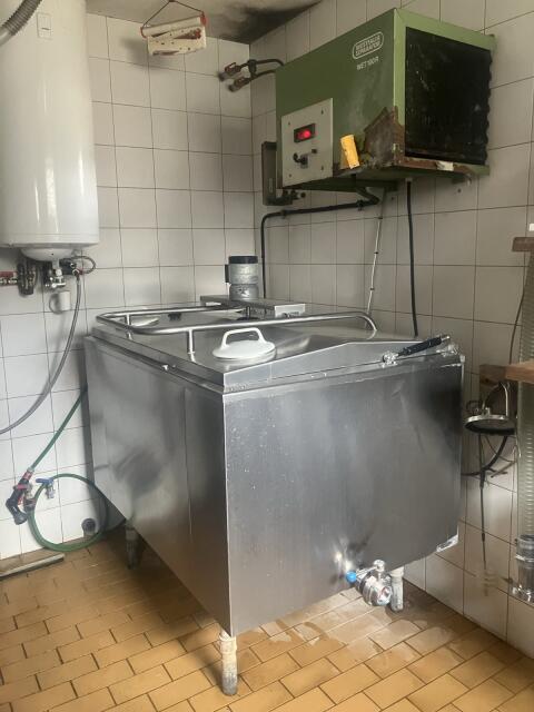 Milchtank 600 l inkl. Kühlaggregat