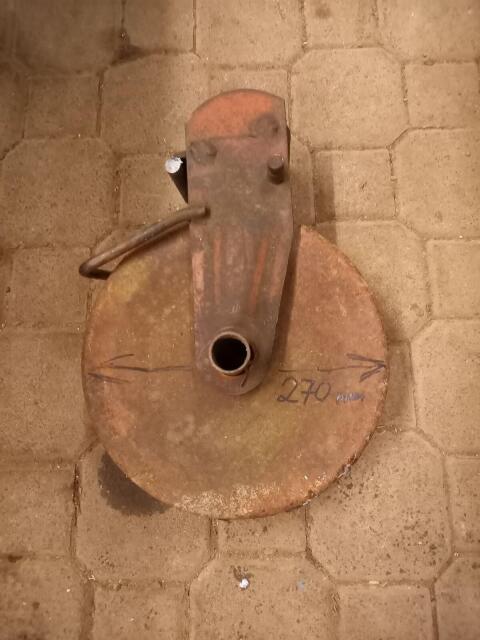 Unterteil Stützrad, Dm. 270 mm