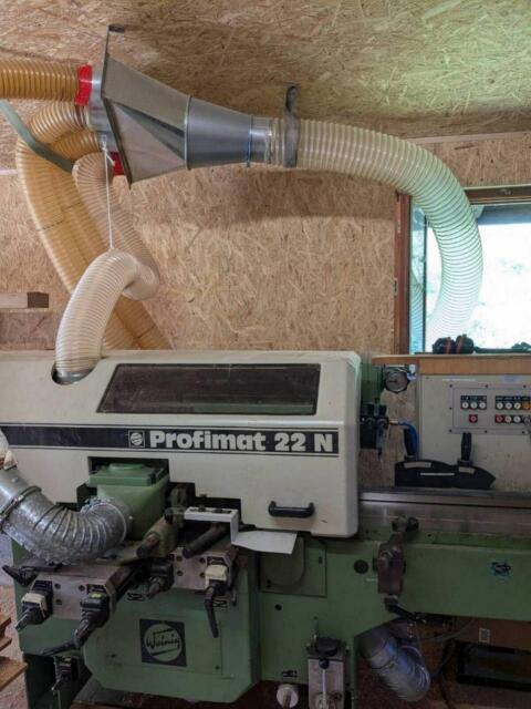Vierseiter-Hobelmaschine Weinig Profimat 22 N