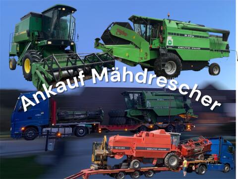 Ankauf von Mähdrescher
