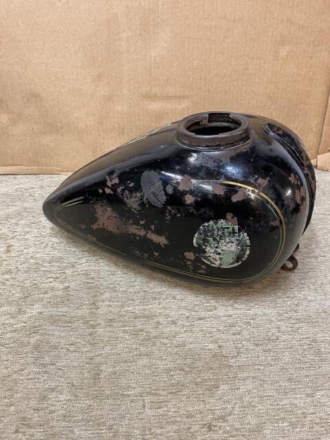 Puch 125 TT Tank, Originallack mit Linierung, Puch