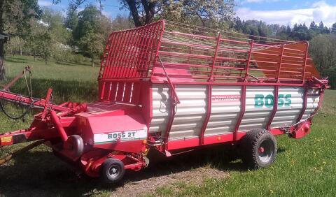 Verkaufe gebrauchten Pöttinger Boss 2T Tieflader
