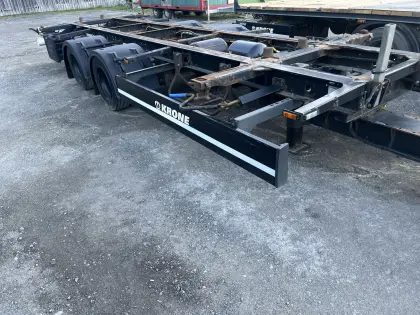 Jumbo Anhänger Lafette Krone