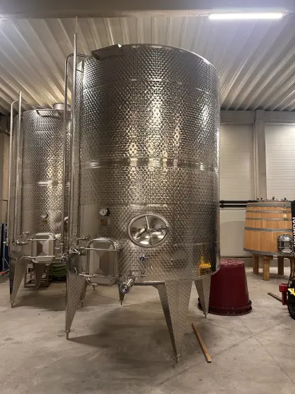 Freudenberger Edelstahl Maische Tank