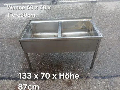 Große Abwasch, Spüle