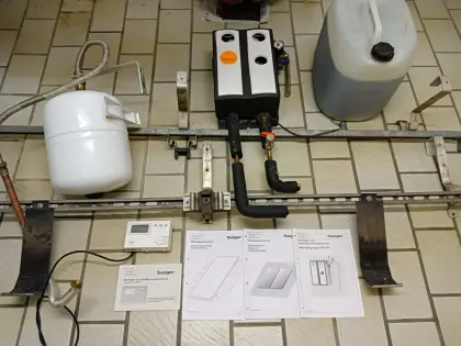 Sieger Solarthermie komplett mit 2 Kollektoren und Stg.