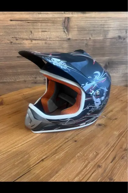 Kinder-Motocross-Helm