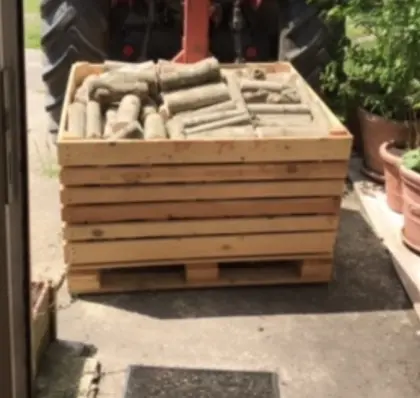 Holz-Obstkiste
