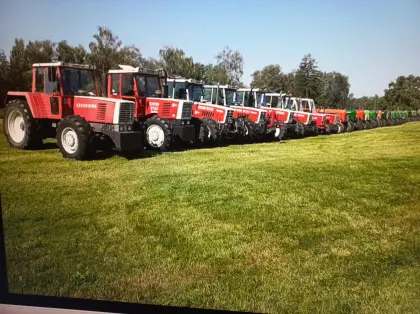 Druckluftanlage Steyr 8070 A.