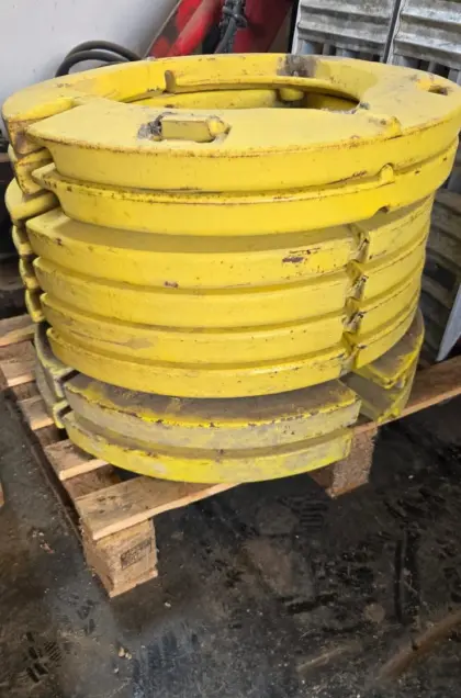 Traktor Felgengewicht, Radgewicht