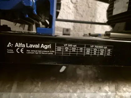 Alfa Laval Agri Rohrmelkanlage