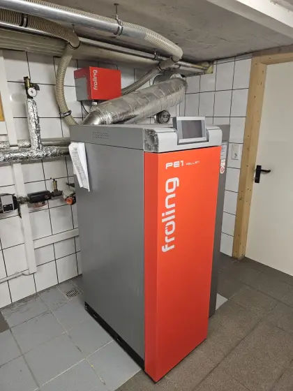 Pelletsheizung