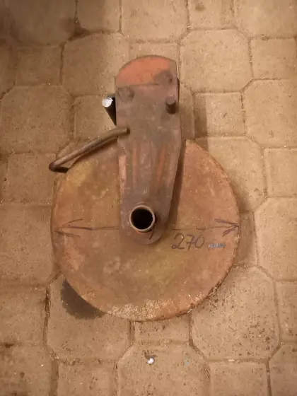 Unterteil Stützrad, Dm. 270 mm
