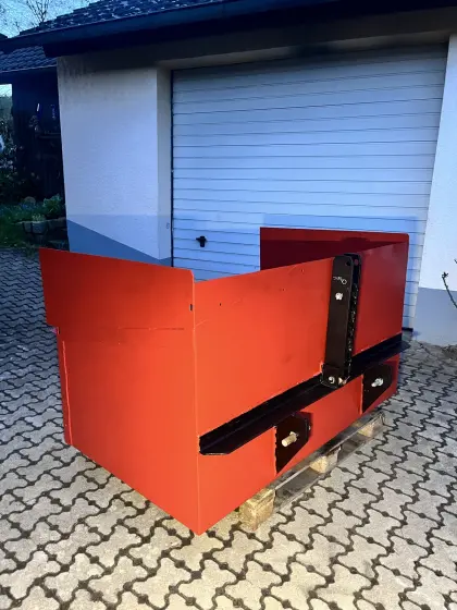 Heckcontainer, Mulde, Schaufel, Mulde für Traktor