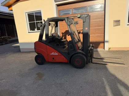 Linde H35 Duplex Freihubmast