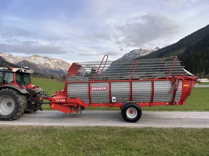 Gruber Ladewagen, LT 350, Varioschneidwerk