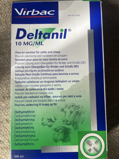 Repellent Deltanil Deltamethrin Blauzunge BVT