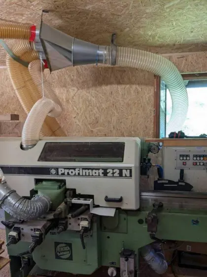 Vierseiter-Hobelmaschine Weinig Profimat 22 N