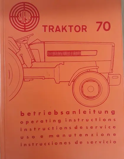 Steyr Plus 70 Betriebsanleitung