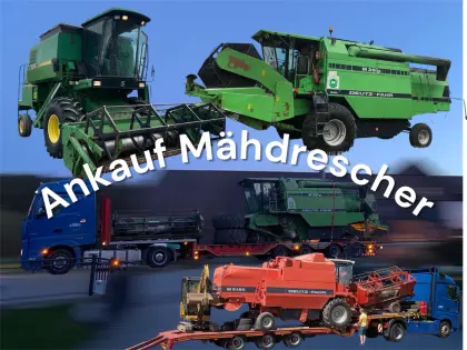 Ankauf von Mähdrescher