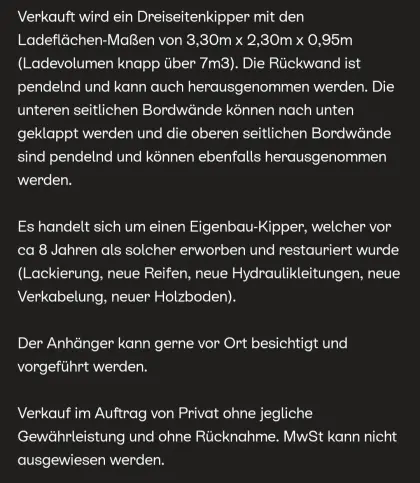 3-Seiten-Kipper