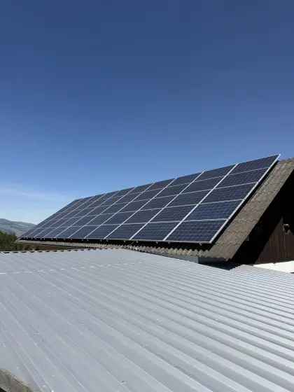 PV 12,5 kW Module und Fronius Wechselrichter Fronius Symo 12.5-3-M