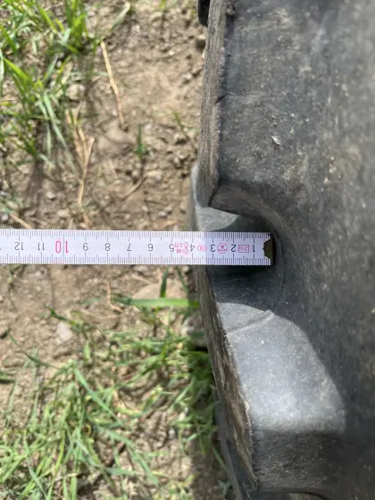 Ersatzreifen 600, 3,5 cm Profil