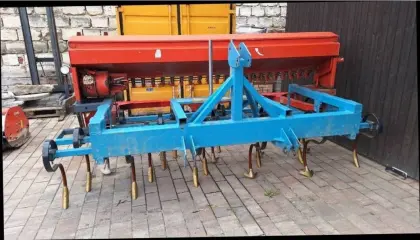Leichtgrubber mit Saatkasten 3 m